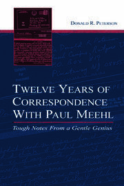Twelve Years of Correspondence With Paul Meehl: Tough Notes From a Gentle Genius book cover