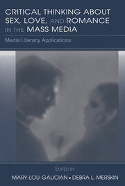 Critical Thinking About Sex, Love, and Romance in the Mass Media: Media Literacy Applications book cover