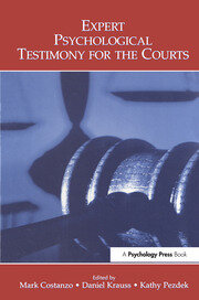 Expert Psychological Testimony for the Courts book cover