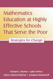 Mathematics Education at Highly Effective Schools That Serve the Poor: Strategies for Change book cover