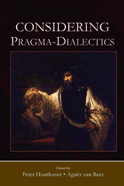 Considering Pragma-Dialectics book cover