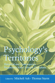Psychology's Territories: Historical and Contemporary Perspectives From Different Disciplines book cover
