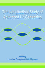 The Longitudinal Study of Advanced L2 Capacities book cover