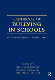 Handbook of Bullying in Schools: An International Perspective book cover