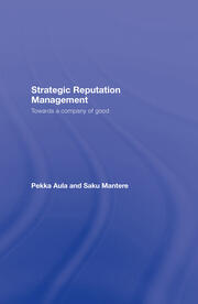 Strategic Reputation Management: Towards A Company of Good book cover