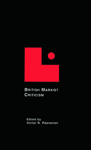 British Marxist Criticism book cover