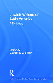 Jewish Writers of Latin America: A Dictionary book cover