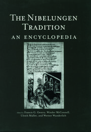 The Nibelungen Tradition: An Encyclopedia book cover