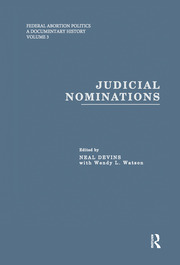 Judicial Nominations book cover