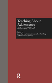 Teaching About Adolescence: An Ecological Approach book cover