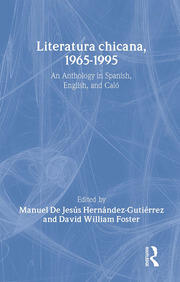 Literatura chicana, 1965-1995: An Anthology in Spanish, English, and Calo book cover