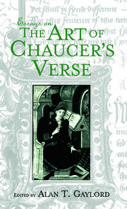 Essays on the Art of Chaucer's Verse book cover