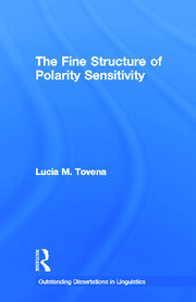 The Fine Structure of Polarity Sensitivity book cover