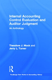 Internal Accounting Control Evaluation and Auditor Judgement: An Anthology book cover