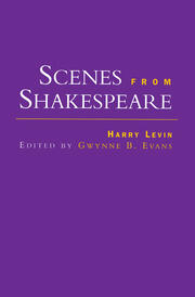 Scenes from Shakespeare book cover