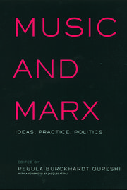 Music and Marx: Ideas, Practice, Politics book cover