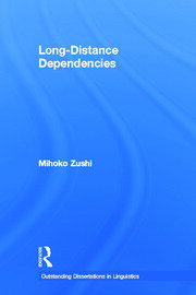 Long-Distance Dependencies book cover