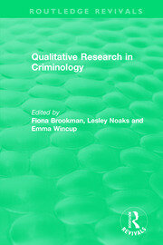 Qualitative Research in Criminology (1999) book cover