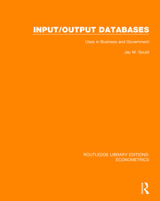 Input/Output Databases: Uses in Business and Government book cover