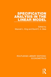 Specification Analysis in the Linear Model book cover