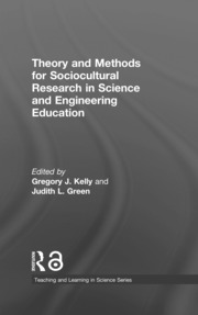 Theory and Methods for Sociocultural Research in Science and Engineering Education book cover