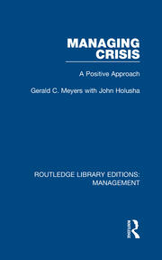 Managing Crisis: A Positive Approach book cover