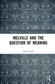 Melville and the Question of Meaning book cover