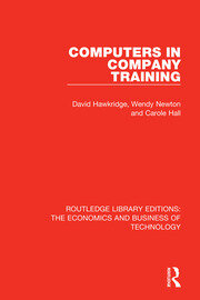 Computers in Company Training book cover