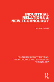 Industrial Relations and New Technology book cover