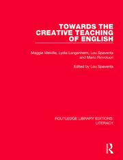 Towards the Creative Teaching of English book cover