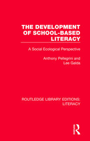 The Development of School-based Literacy: A Social Ecological Perspective book cover