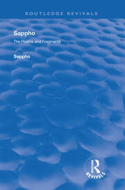 Revival: Sappho - Poems and Fragments (1926) book cover
