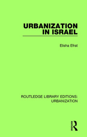 Urbanization in Israel book cover