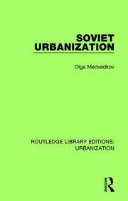 Soviet Urbanization book cover