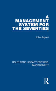 A Management System for the Seventies book cover