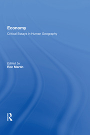 Economy: Critical Essays in Human Geography book cover