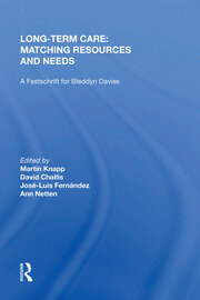Long-Term Care: Matching Resources and Needs book cover