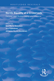 Nordic Equality at a Crossroads: Feminist Legal Studies Coping with Difference book cover