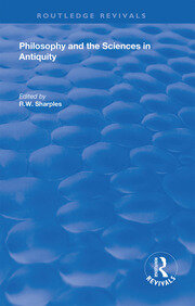 Philosophy and the Sciences in Antiquity book cover