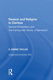 Reason and Religion in Clarissa: Samuel Richardson and 'the Famous Mr. Norris, of Bemerton' book cover