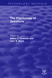 The Psychology of Questions book cover