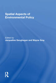 Spatial Aspects of Environmental Policy book cover