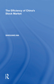 The Efficiency of China's Stock Market book cover