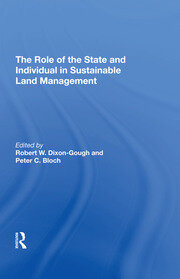 The Role of the State and Individual in Sustainable Land Management book cover
