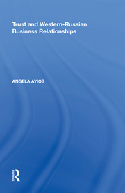 Trust and Western-Russian Business Relationships book cover