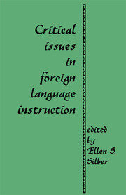 Critical Issues in Foreign Language Instruction book cover