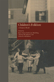 Children's Folklore: A SourceBook book cover
