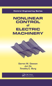 Nonlinear Control of Electric Machinery book cover