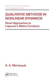 Qualitative Methods in Nonlinear Dynamics: Novel Approaches to Liapunov's Matrix Functions book cover
