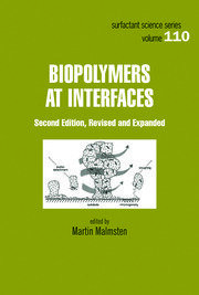 Biopolymers at Interfaces book cover